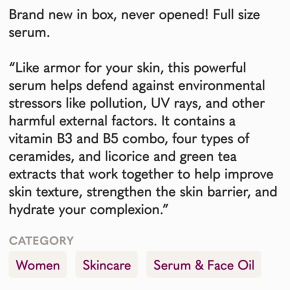 NEW Skin Inc My Daily Dose of Armour Full Size NIB NEW IN BOX - Picture 7 of 13